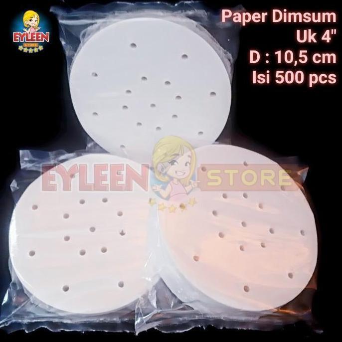 Box- Kertas Alas Dimsum 4" @500 Pcs | Paper Dimsum