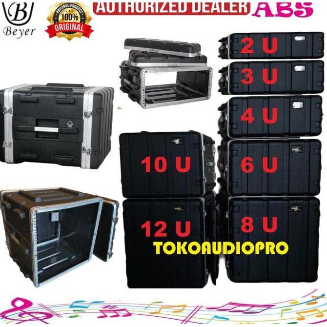 Hardcase Beyer ABS 2U / 3U / 4U / 6U /8U / 10U / 12U Hardcase Accesories Abs