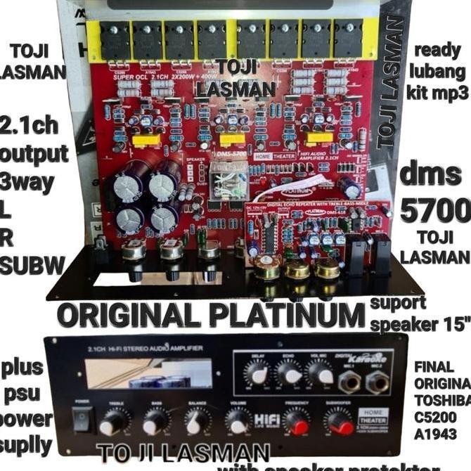 LINEAR DMS 5700 DMS5700 2 1 2.1CH 4.1 CH HI FI AUDIO SUBWOOFER PLATINUM 5500 HOME THEATHER 2.1 CH SU