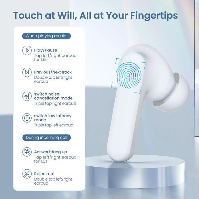 Promo Haylou Moripods ANC TWS Wireless Earphone Headset Alt GT5 GT7 GT1 PRO Diskon