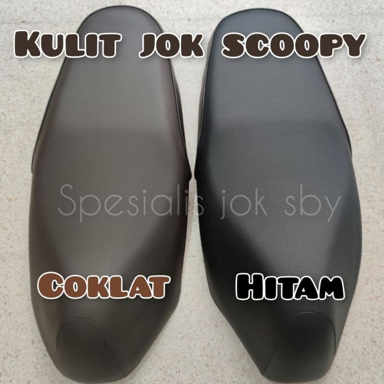 Promo Kulit Jok Scoopy Kulit Jok Honda Scoopy Jok Polos Kulit Jok Scoopy 2010-2024