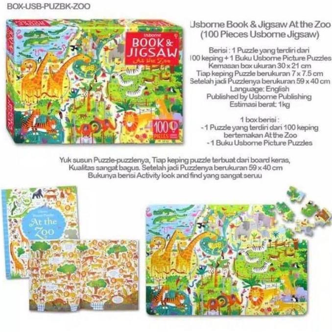 [vy] Usborne Book & Jigsaw / Usborne Puzzle