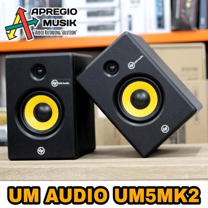 Promo UM Audio UM5 UM5K Generansi Terbaru Speaker Monitor 5 Inch Diskon