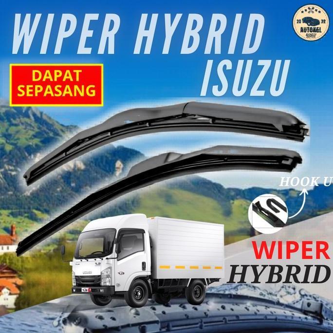 Wiper Mobil Hybrid Truk Isuzu Tahan Matahari Sepasang Kiri dan Kanan