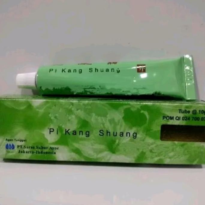 Pele - Salep Kulit Pikangsuang Hijau/Cream Tube 10Gr / Salep Gatal