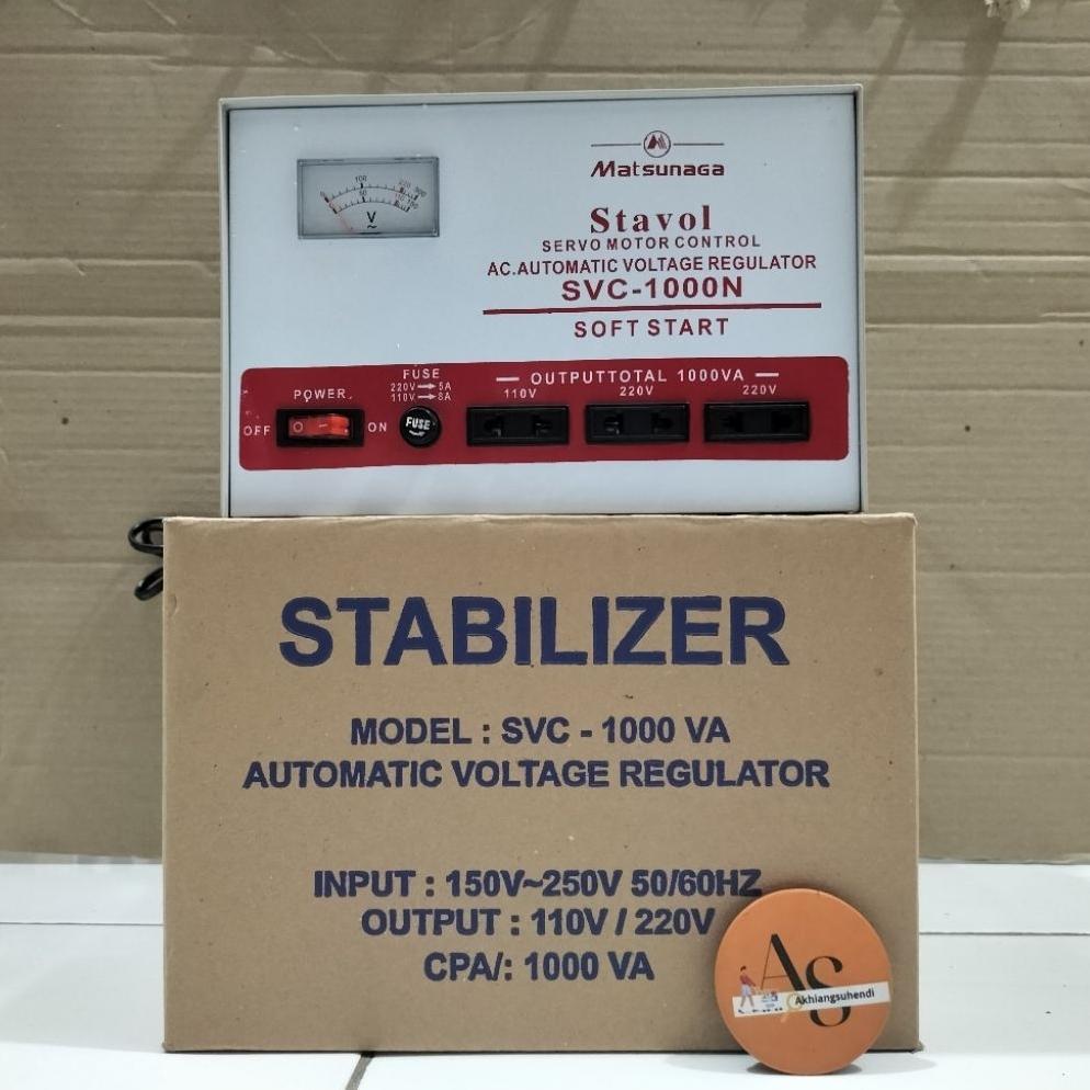 STABILIZER MATSUNAGA STAVOL SVC-1000N / STABILIZER MATSUNAGA  SVC-1000N ORI