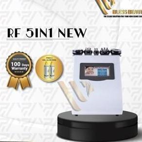 Alat RF 5in1 Cavitasi Alat Slimming RF Radiao Frequency RF slimming Mengencangkan Tubuh Terapi