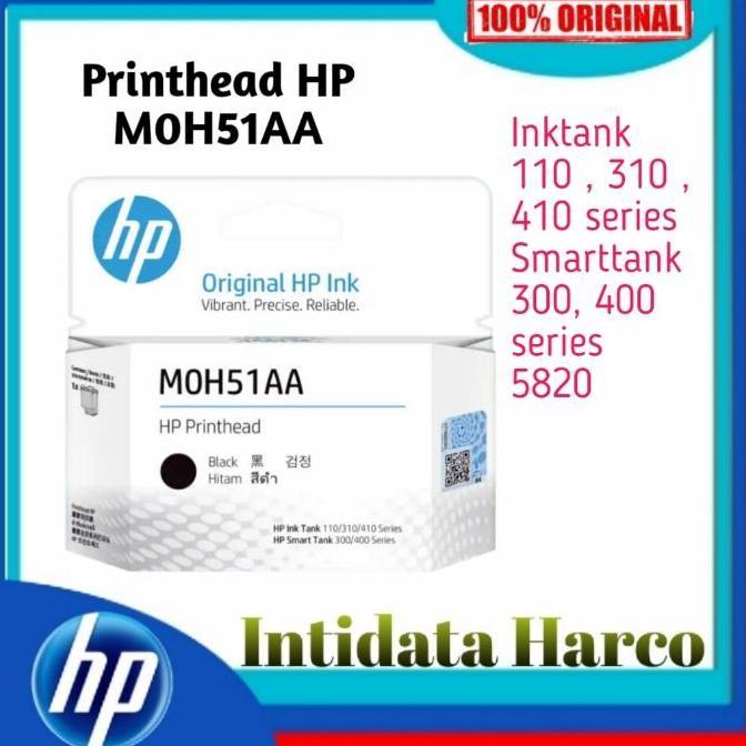 PRINTHEAD HP MOH51AA BLACK ( PRINTHEAD GT51 ) JAMIN ORIGINAL GT 51