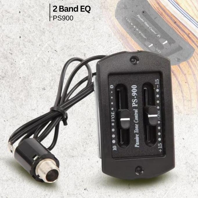 PREAMP EQUALIZER PS900 SUARA BERSIH DAN BAGUS UNTUK GITAR MINI ATAU KENCRUNG - AMPLIFIER, MIXER 2 BA