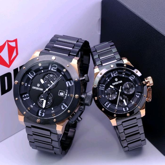 ORIGINAL Jam Tangan Pria & Wanita Expedition EXP 6381 / EXP6381 / E 6381 / E6381 / 6381 Garansi Resm