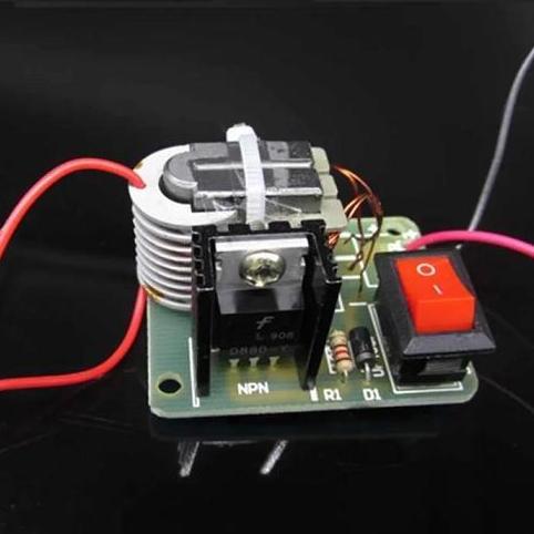 15KV MODULE GENERATOR HIGH VOLTAGE 15KV DC 3.7V - 4.2V ARC INVERTER IGNITION WITH PCB COIL DIY STEP 