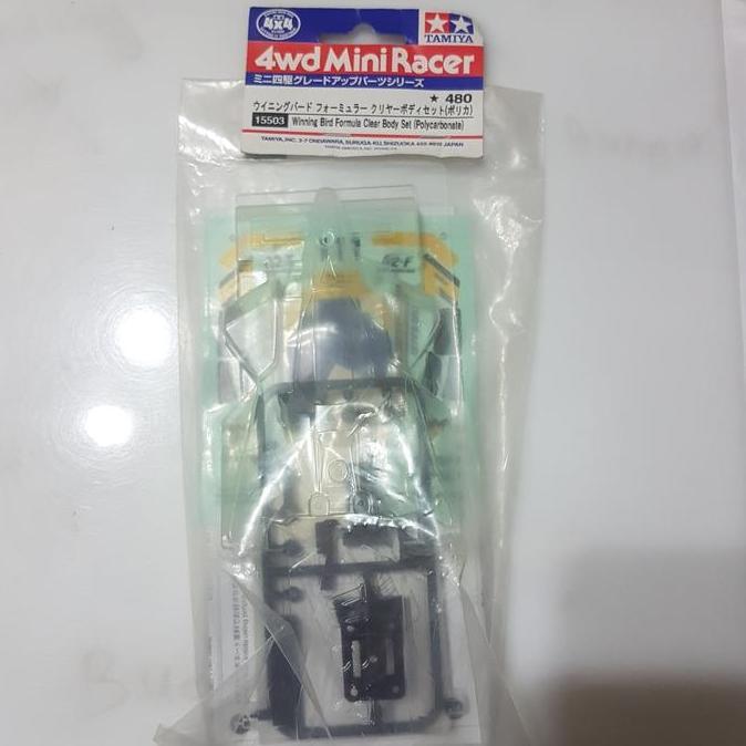 tamiya 15503 winning bird clear body (polycarbonate)