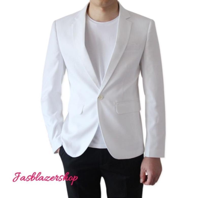 Paling Laris Jas/Blazer/Kantor/Formal/Jas Pria Putih Slimfit/Jas Pria Hijau Botol