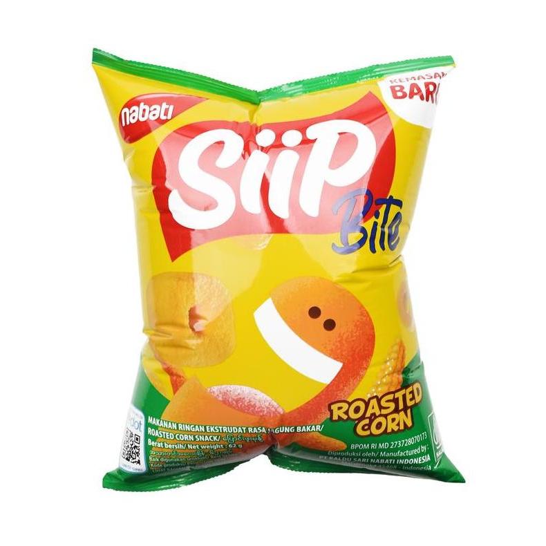 Nabati Siip Bite/snack ekstrudat berbagai rasa 50GR