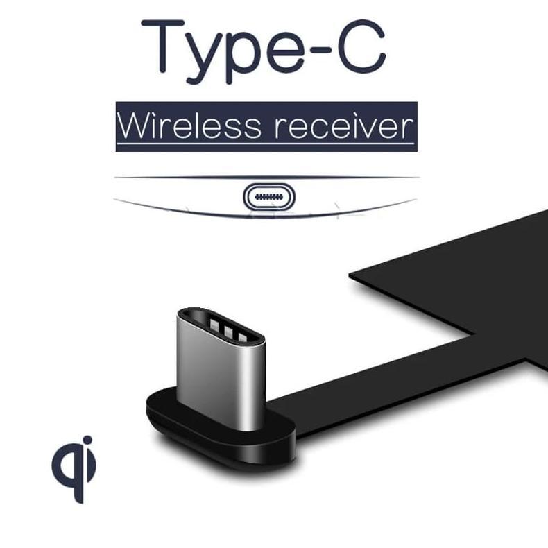 HOT PRODUCT Universal Qi Wireless Type C Charger Charging Receiver Type-C
