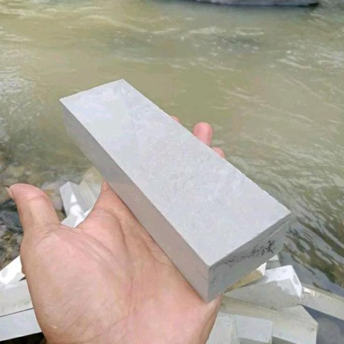 Bestseller- BATU ASAHAN WUNGKAL BATU ASAH ASLI ALAM NATURAL KISARAN GRIT-8000 Halus  Ukuran = 18X5X3