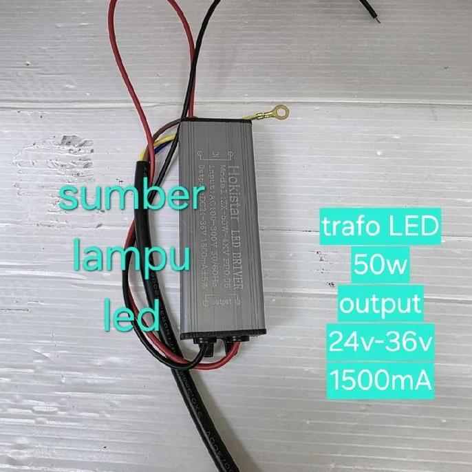 Trafo Pju Led Cob 50 Watt 50Watt - Driver Led Sorot 50W 50 W Cob
