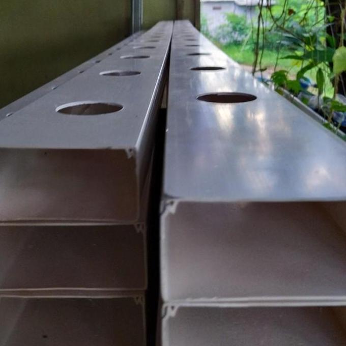 GULLY TALANG KOTAK HIDROPONIK AQUAPONIK LENGKAP DENGAN TUTUP - LEAVESHOPP