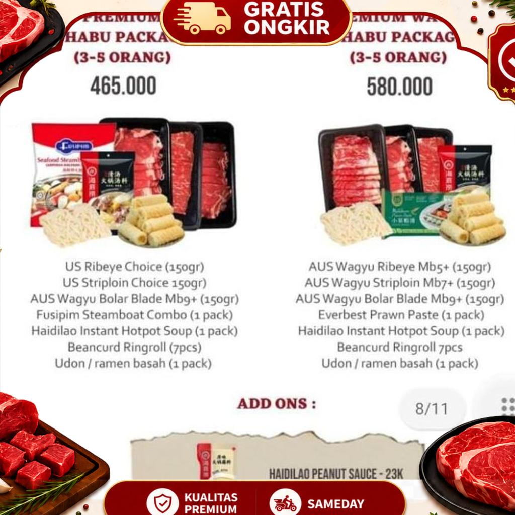 Shabu Shabu Package - Paket Shabu Dan Hotpot