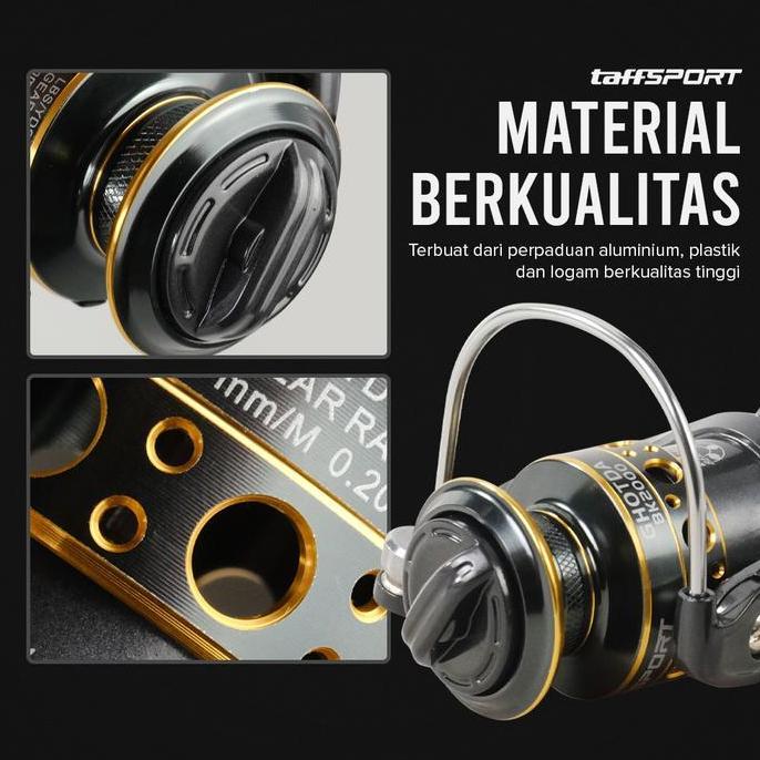 Fish- Satu Set Paket Joran Reel Pancing Set Pancingan Ikan Galatama Joran Dan Katrol Rill