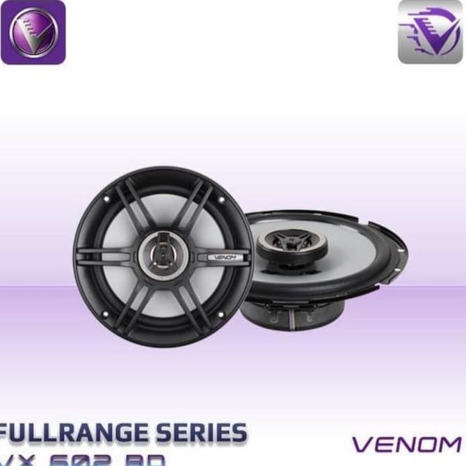 * Speaker Venom Vx 602 Bd / Speaker Coaxial 2 Way Venom Baby Diablo *