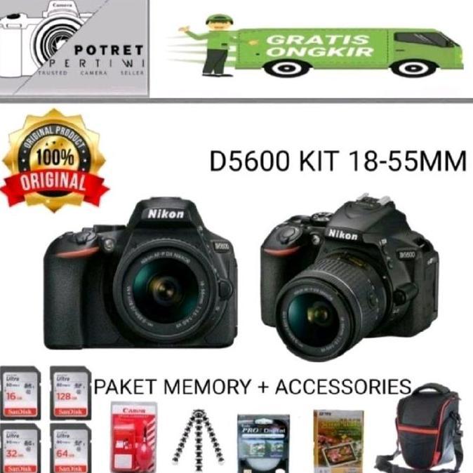 Nikon D5600 Kit 18-55Mm / Kamera Nikon D5600 Kit 18-55 / Nikon D 5600 Kit 18-105Mm / Nikon D5600 Kit