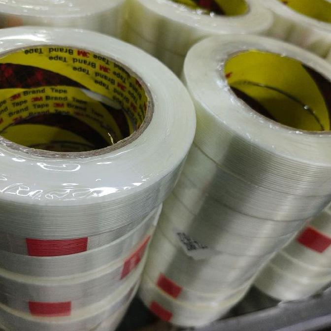 Domdom- Filament Tape / Lakban Serat 3M 8934 Tartan / Lakban Pengikat Terkuat