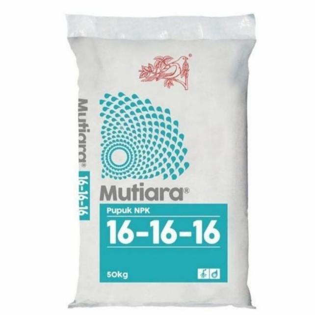 Pupuk Npk Mutiara 161616 50Kg Orginal Kemasan Pak