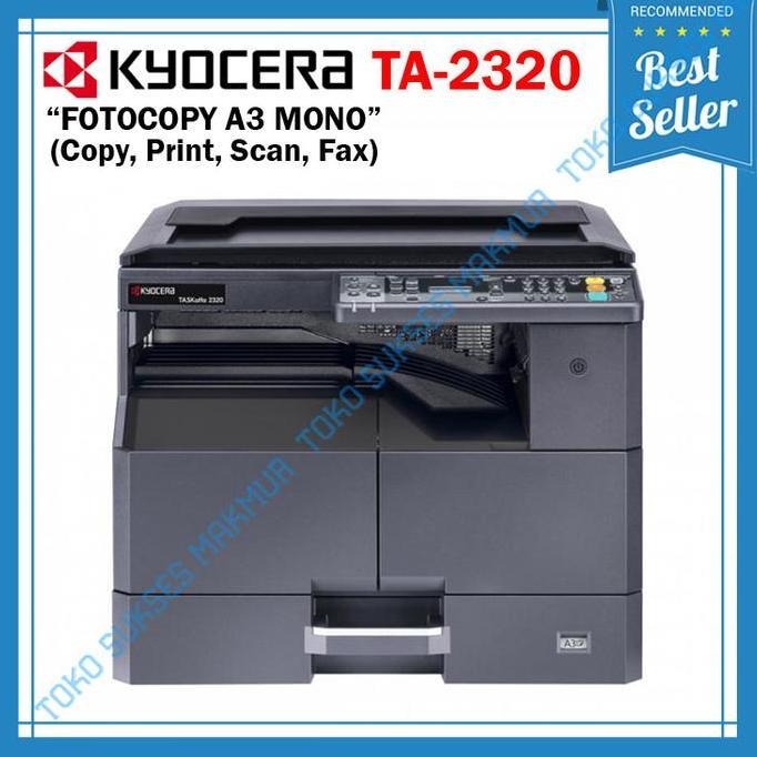 Kyocera TASKalfa 2320A3 Mono MFP Fotocopy - Print - Scan Color - Fax A3 - Kyocera TA2320