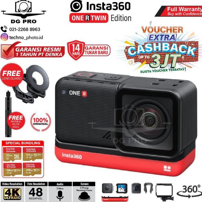Insta360 One R Twin Edition Action Camera - Insta 360
