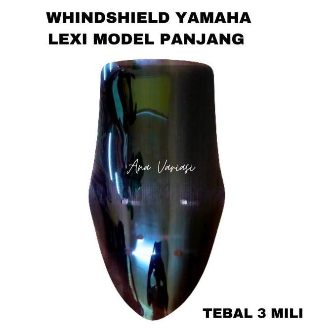 Promo visor Yamaha lexi model panjang whindshield yamaha Lexi visor lexi model panjang visor yamaha 