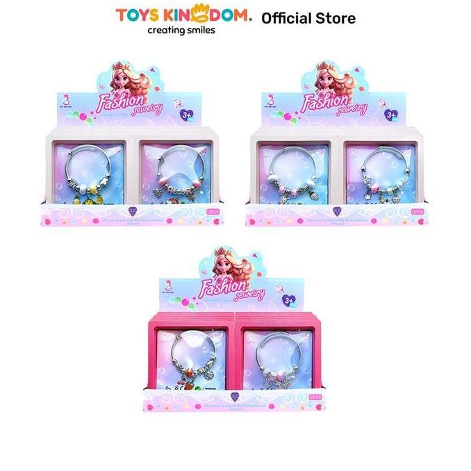 Toys Kingdom Pretty Missy Gelang Charm Random Bracelet Kit Charm Beads Craft Anak