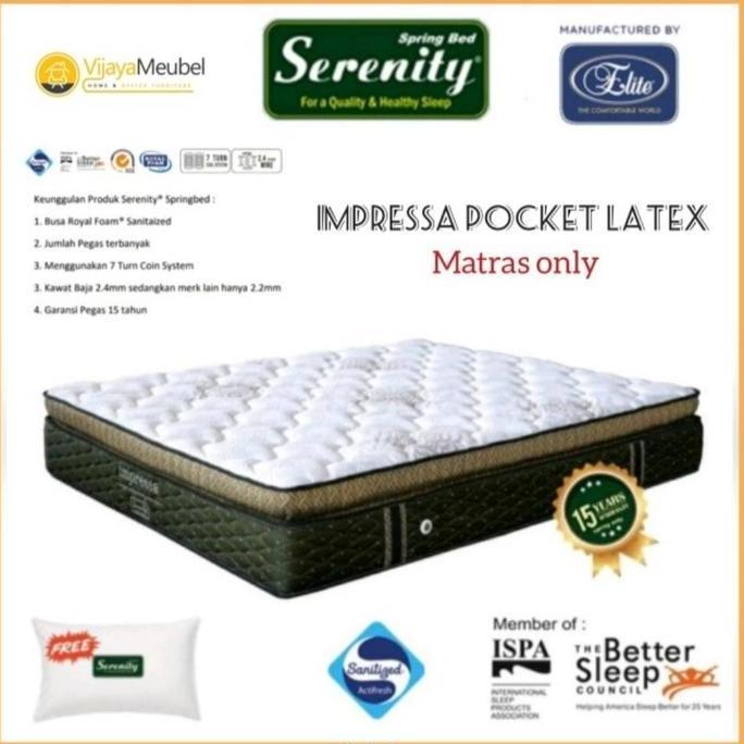 springbed elite impressa latex 180x200