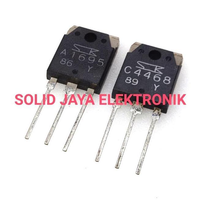 TRANSISTOR A1695 C4468 TR POWER A 1691 C4468 AMPLIFIER ORIGINAL ASLI
