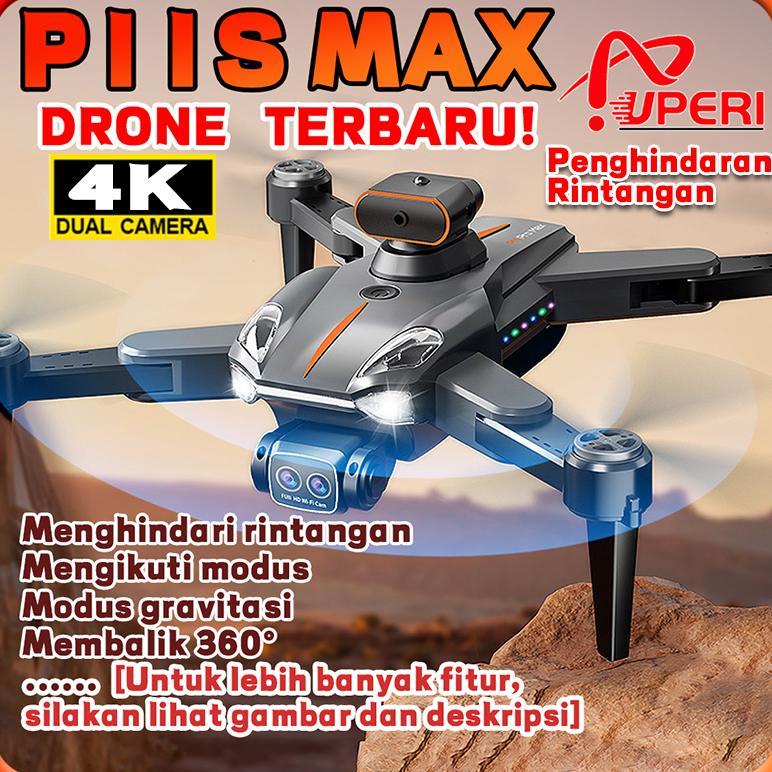 Smart Drone P11S MAX Dual HD Camera Shoot Original Indoor Outdoor Drone Mini RC Drone