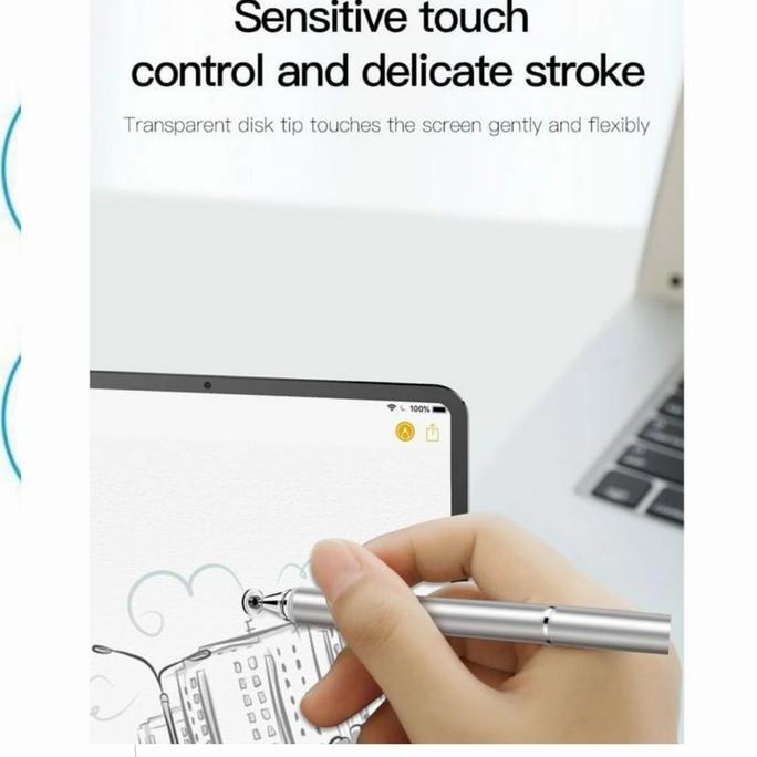 MANGONAQ PULPEN PEN STYLUS LAYAR SENTUH LANCIP UNTUK HP ANDROID IPHONE IPAD