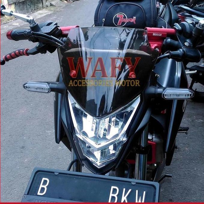 [Visor + Baut ] Visor New Cb150R Nemo Visor Ncb150R Windshield New Cb150 R Visor Cb 150 R + Baut Ter