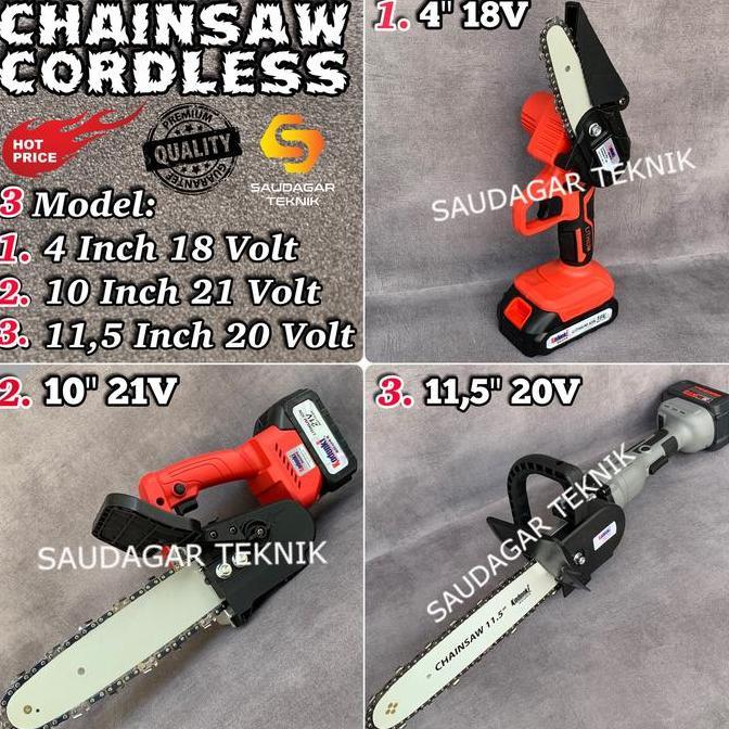 Chainsaw Cordless Mini Chain Saw Adaptor Cordless Adapter Chainsaw