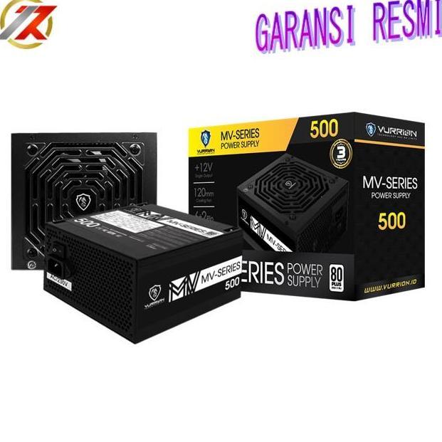 PSU VURRION MV500 MV-SERIES 500 WATT 80+ / PSU 500Watt 80+ Diskon