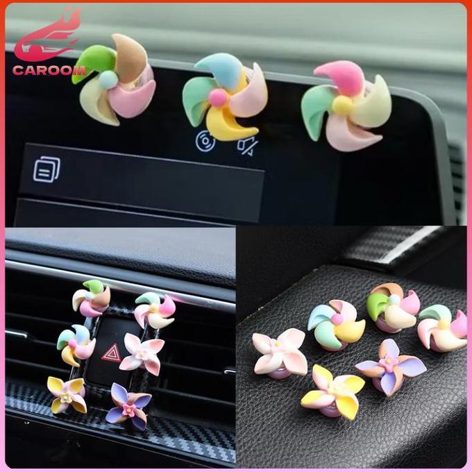 MARVELDRUMB CAROOM 6PCS Kincir Angin Mobil Listrik/Kincir Angin Sepeda Motor/Kincir Angin Baru/Kinci