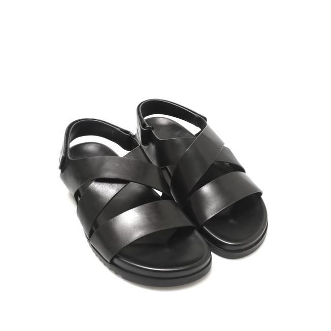 Alba Bla Sepatu Sandal Slingba Kulit Pria By Mario Minardi
