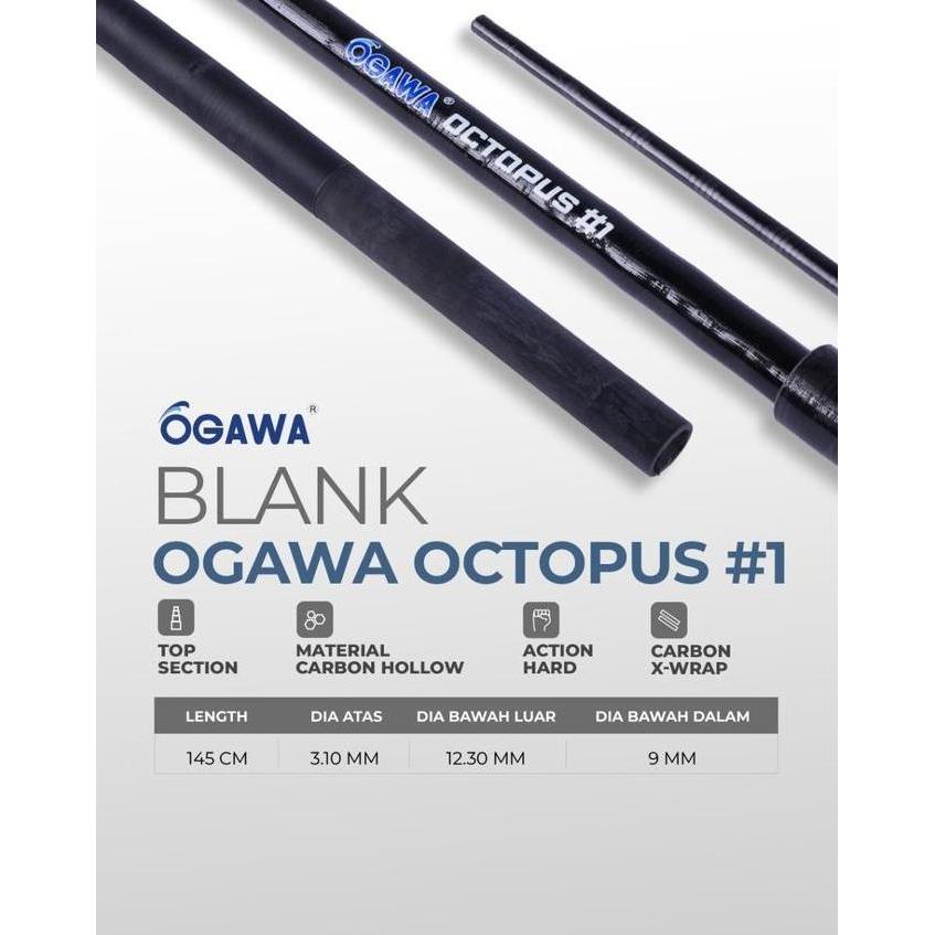 Blank Ogawa Octopus #1 dan #2 Diskon
