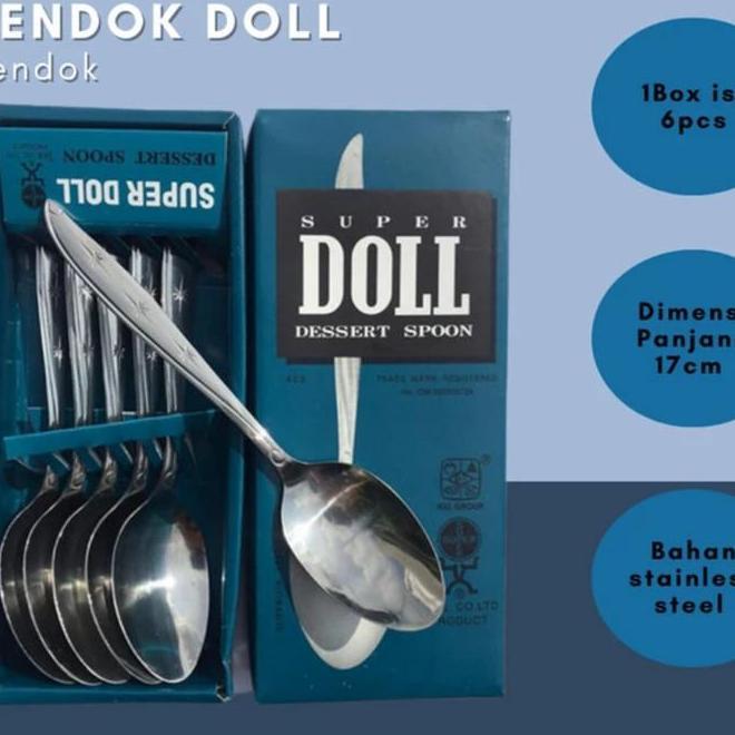Sendok Makan Sendok Makan Doll Stainless Steel
