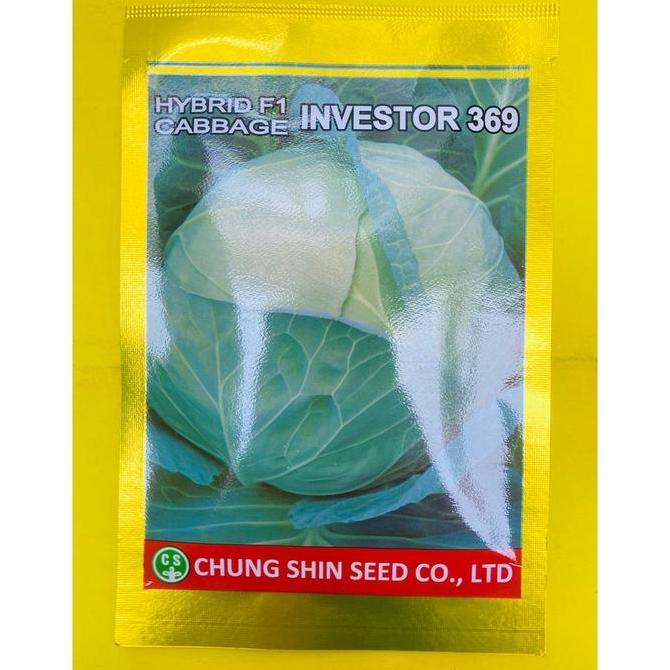 Benih Kubis Kol INVESTOR 369 berat isi 25 gram dari Chung Shin Seed