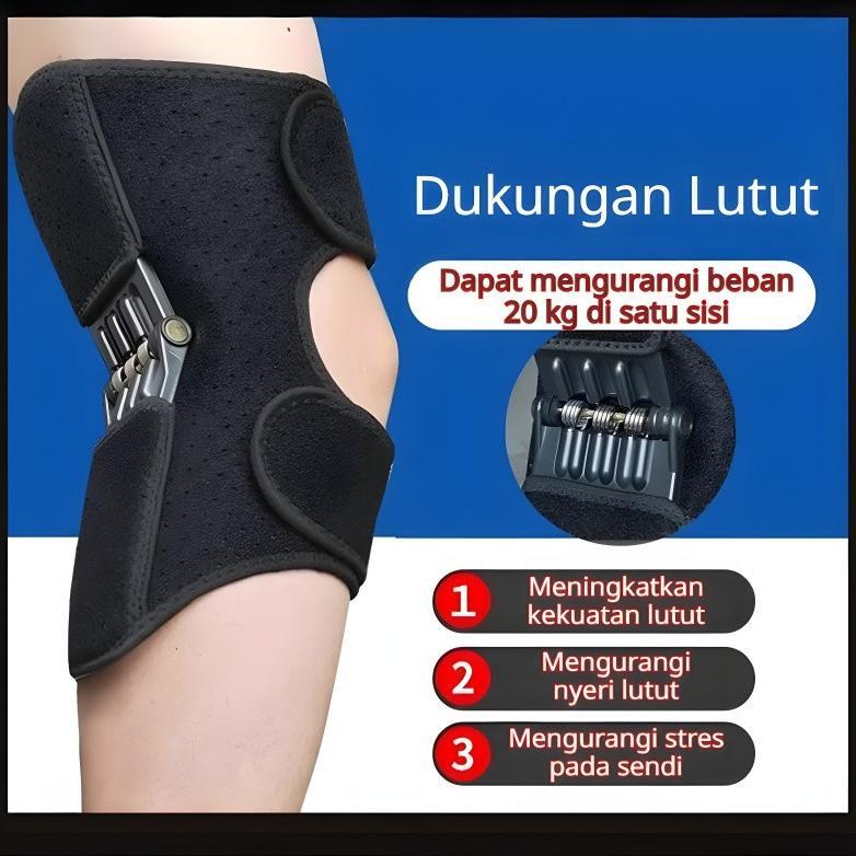[ Alat Bantu Lutut/Pelindung Lutut Olahraga/Pendorong Lutut Alat Bantu/penguat Patela/penyangga Lutu