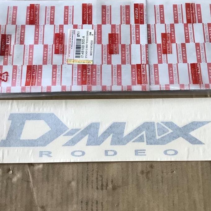 Sticker stiker Rodeo dmax
