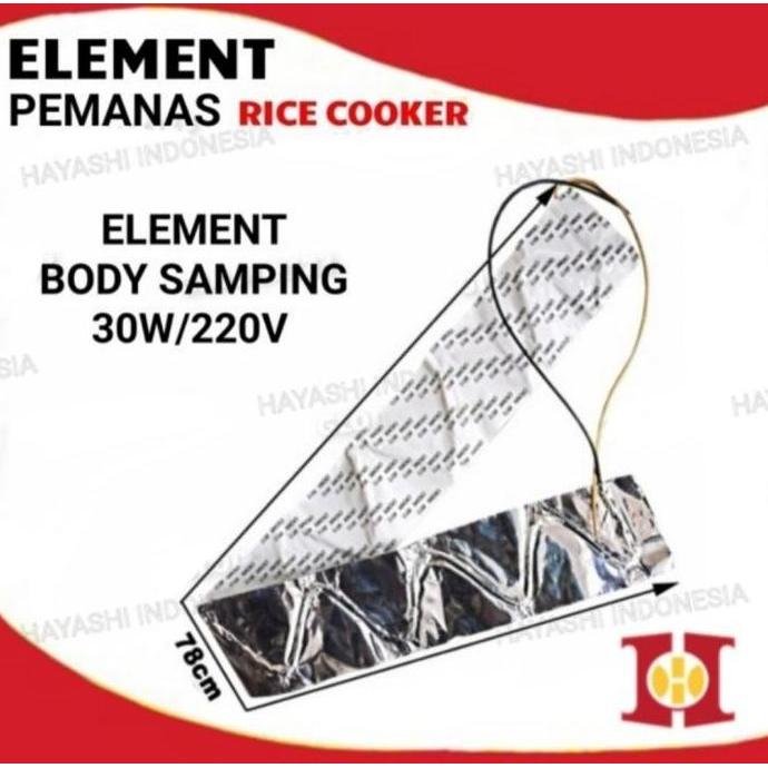 Set- Element Pemanas Heater Rice Cooker Magic Com Cosmos Sanken Miyako
