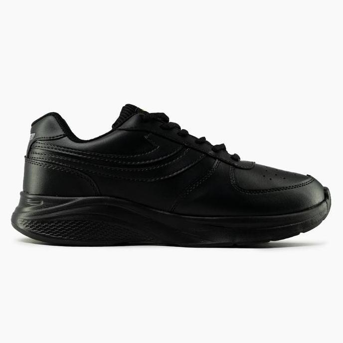 Shoesmen- Sepatu Sneakers Johnson - Woosh Black Casual Shoes