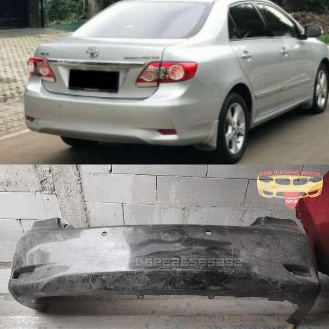 BUMPER BELAKANG COROLLA ALTIS 2010 ORIGINAL HEMAT