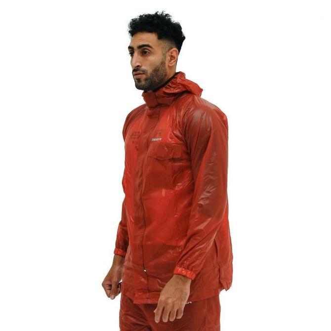 Jas hujan original EIGER THUNDERBOLT RAINSUIT ,red, 7151, raincoat ASS